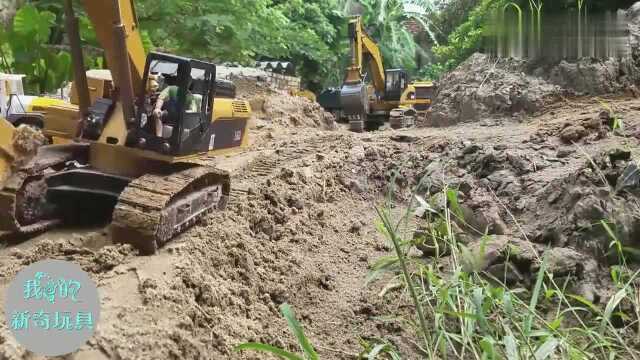 Dump trucks for children Excavator for1