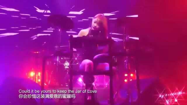 架子鼓女神雅妍演唱jar of love 大长腿太抢镜