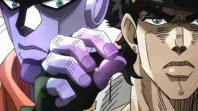 JOJO的奇妙冒险 恋人想要偷袭承太郎 而他却在这里受到了打击