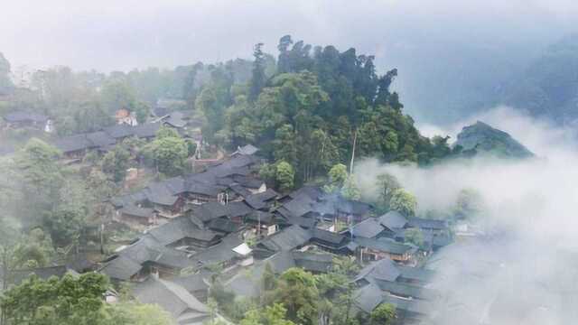 贵州深山一座古寨,景色迷人还未被开发,风貌原始知道的人不多