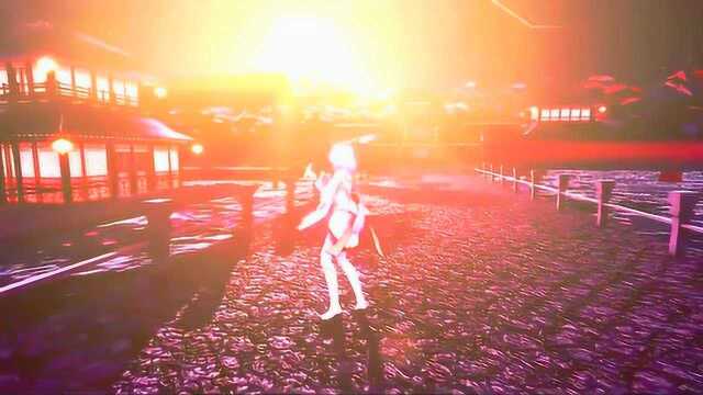 MMD 崩坏3 你们见过夜空下如此可爱的八重樱么 偷偷抱走八重樱