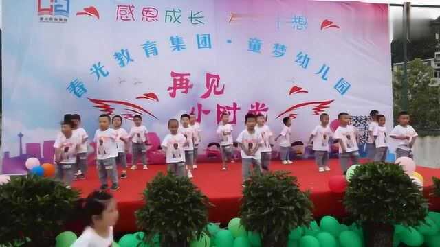 武术操《嘿哈嘿哈》 表演者:贵州春光教育集团童梦幼儿园中班