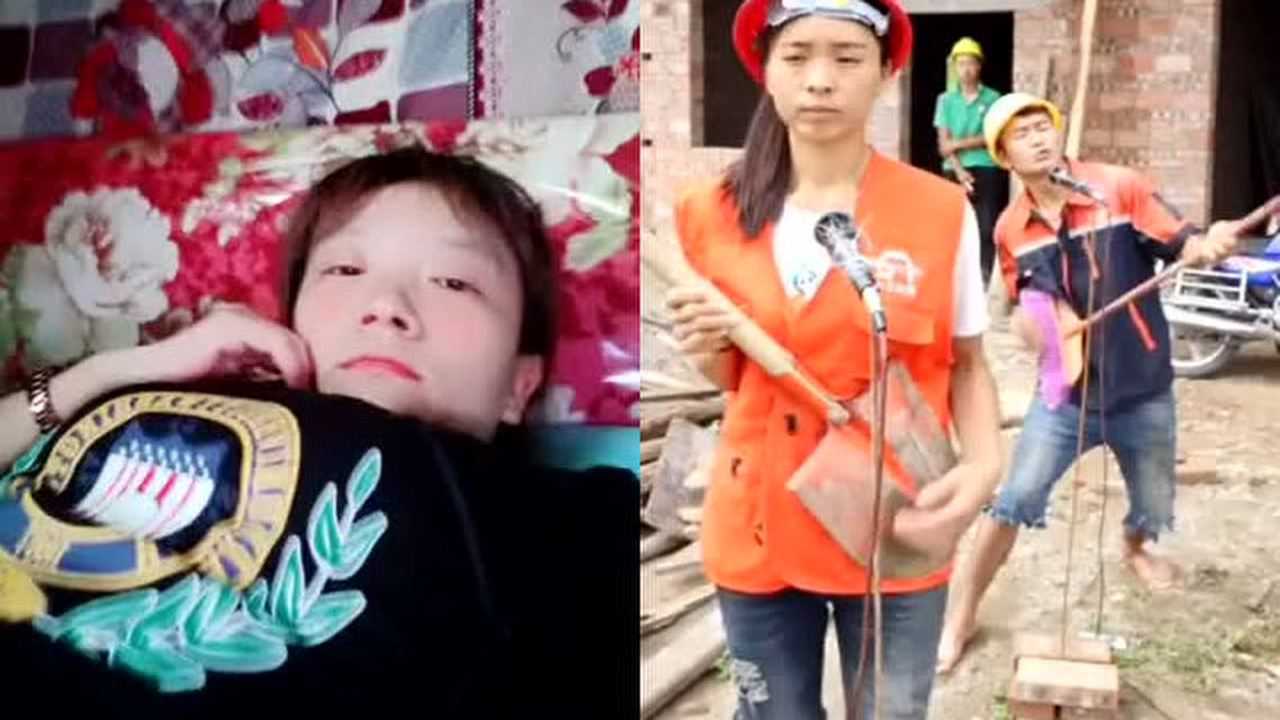 和刘大师工地夫妻一起合拍_腾讯视频