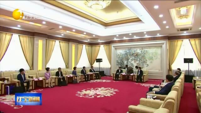 陈求发会见日本国会参议院对策委员会委员长末松信介