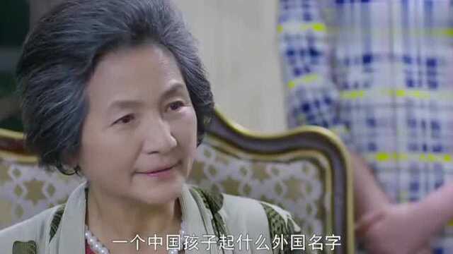 豪门奶奶给重孙子起名,竟起了这么土的名字,小一辈的满脸不同意