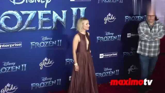 Kristen bell,”冰雪奇缘2”,全球首映红地毯!