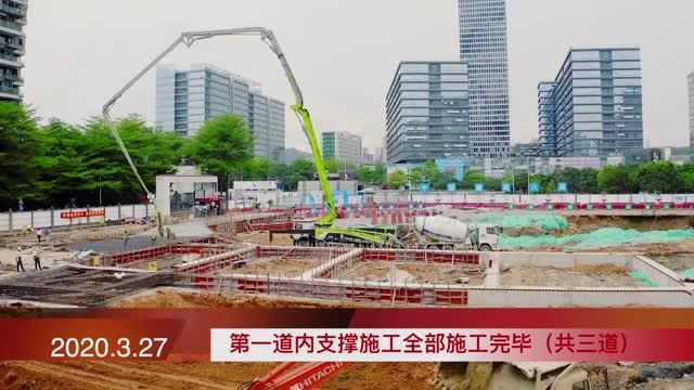 深圳市龙岗区耳鼻咽喉医院新院建设进度2020.4.8