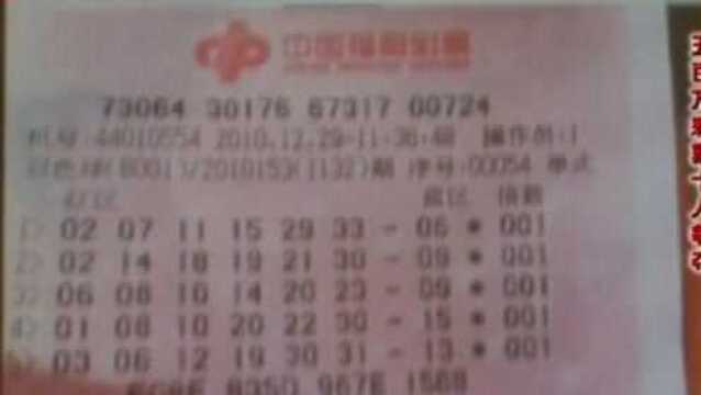 真相:一张彩票喜中533万,7人争夺,巨额大奖究竟该归谁所有