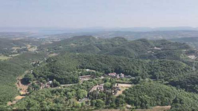 风水视频,王君植风水大师航拍香严寺,唐朝国师慧眼识宝得莲花形风水宝地