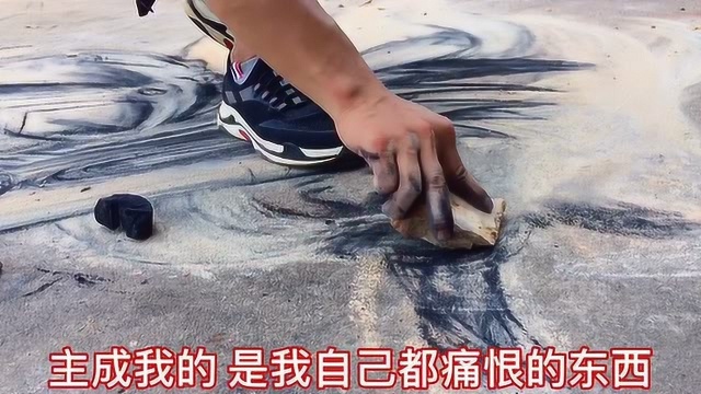 下火子能够这样画画,这太厉害了