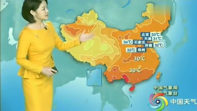 天气预报:今天北方以升温为主,多地气温超30度,周末迎来好消息