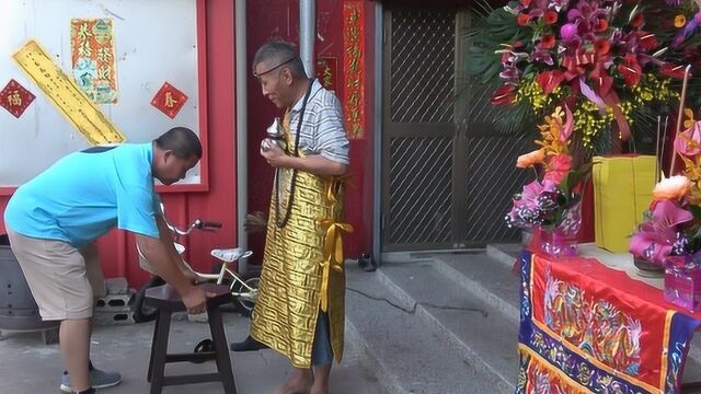 西港大塭寮乾元宫进香回驾往西港无极五灯伏虎寺参拜(上)