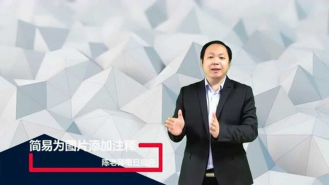 word简易为图片添加注释——陈老师每日分享38