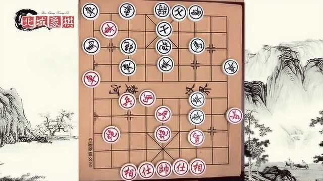 中国象棋:马踏中兵已锁定胜局,弃马陷阱着实是妙招