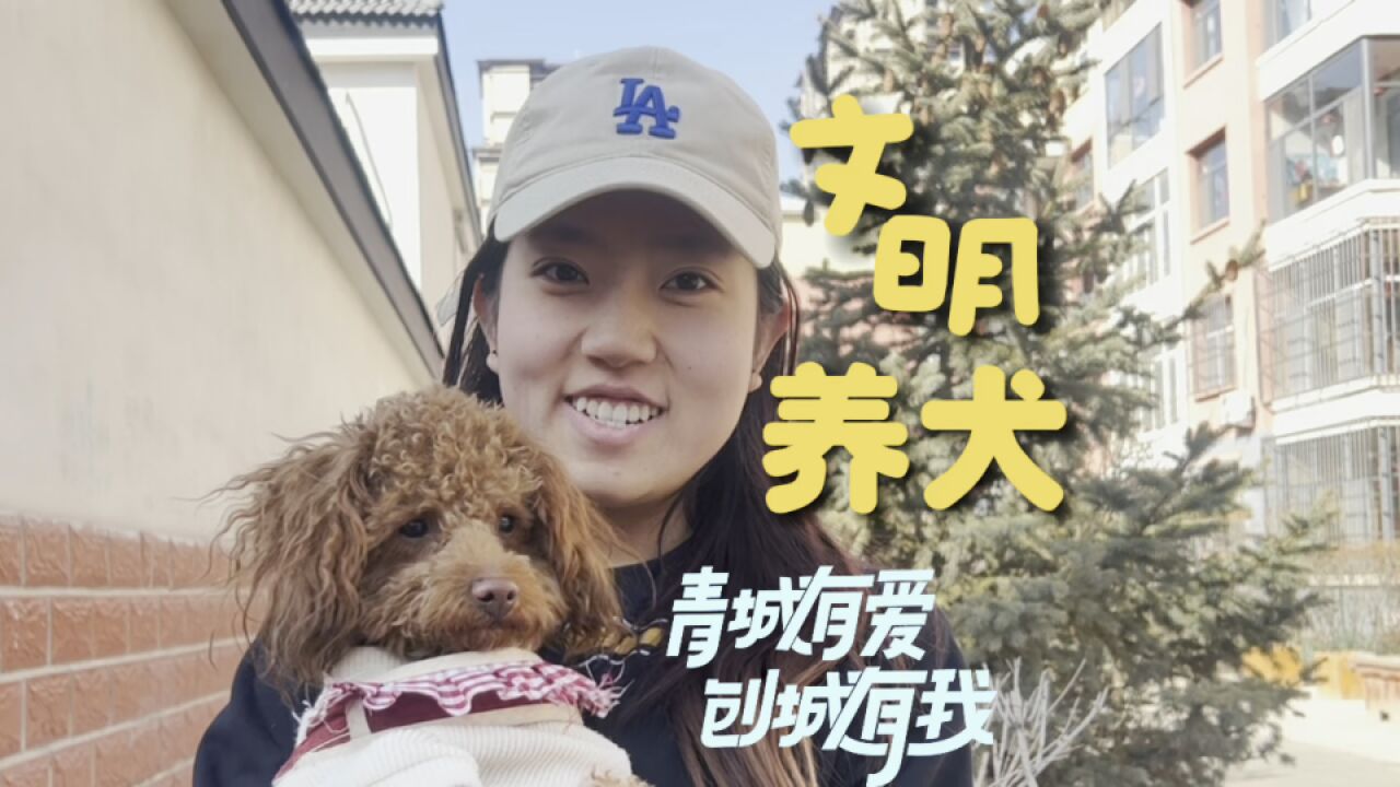 青城有爱ⷮŠ创城有我——文明养犬,公益护宠