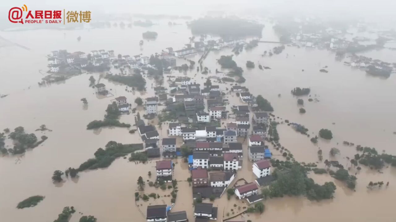 愿平安!江西暴雨各方紧急驰援