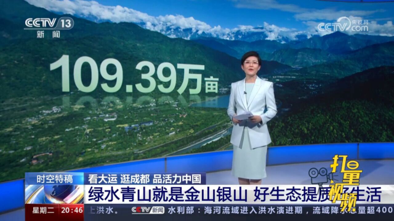 绿水青山就是金山银山,好生态提质好生活