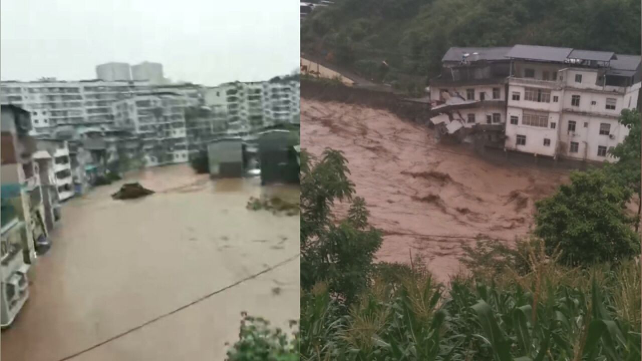 重庆大部地区大到暴雨有房屋倒塌 万凉铁路桥梁部分垮塌 运营受影响