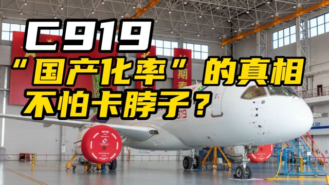 中国能国产运20,为什么造C919不全国产化,用美国零件?