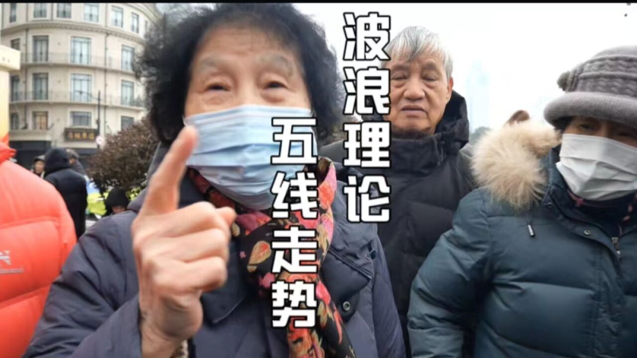 上海阿姨研究股市几十年,擅长波浪理论,分析五线走势,句句精华