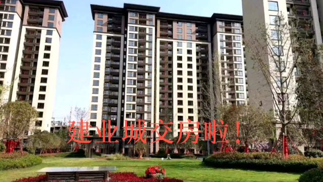 平舆建业城喊你收房啦!业主:先问问大家同意不?