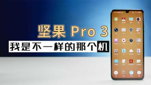 【时代玩家】坚果Pro 3,一个稚嫩小孩想告诉世界:我是不一样的那个机