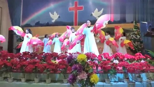 基督教圣诞节舞蹈歌曲西刘诗班《美丽的圣诞夜》vid_20181215 关注 170 分享