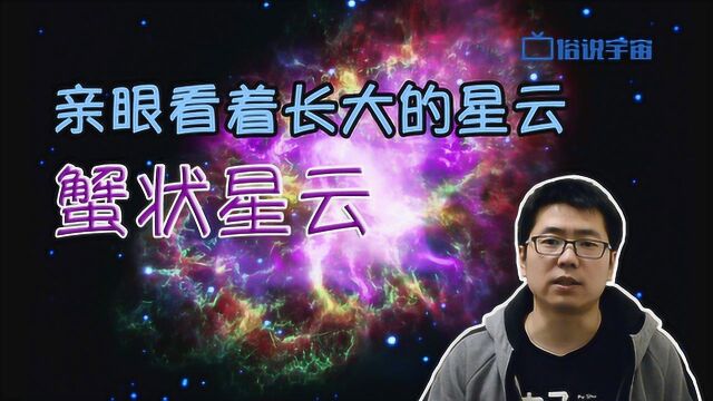 俗说宇宙亲眼看着长大的星云——蟹状星云