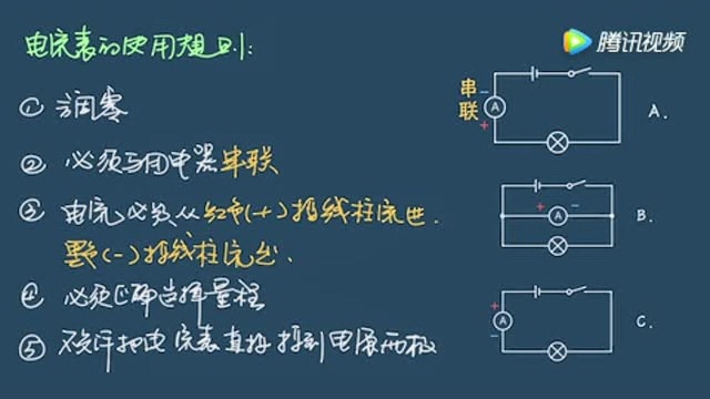 物理干货:电流的测量!