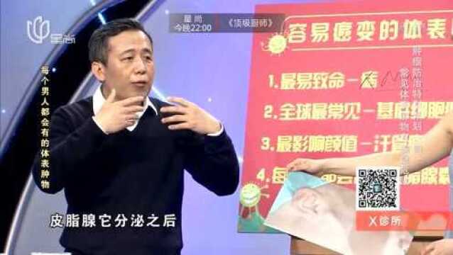 什么是皮脂腺囊肿?专家用图片解释,每个男人都会有