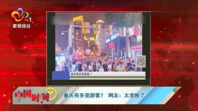 重庆有多宠游客?网友:太宠粉了