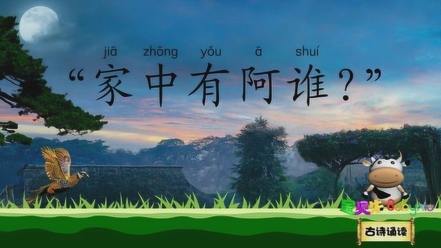 十五从军征 家中有阿谁 宝贝牛古诗诵读 国学唐诗宋词古诗词