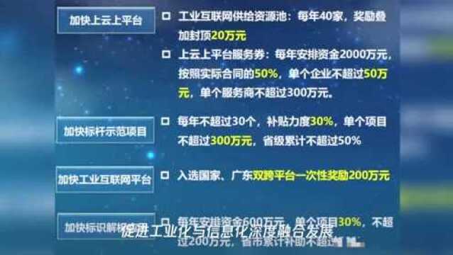 佛山推出八项重磅政策,深化“互联网+先进制造”发展工业互联网!