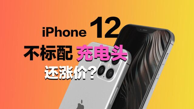 史上最坑!iPhone 12不标配充电头,还涨价?