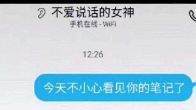 女神的本子上写满了我的名字