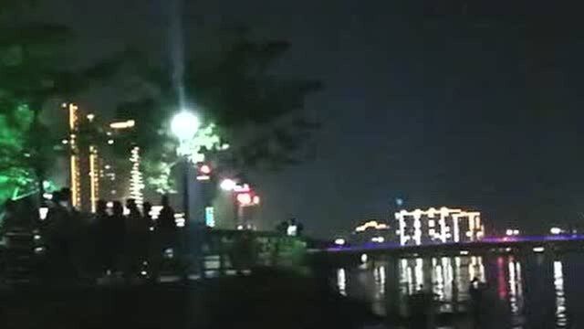 美丽的北江,晚上的夜景更加漂亮#旅游#,#旅游世界#,#旅游胜地#