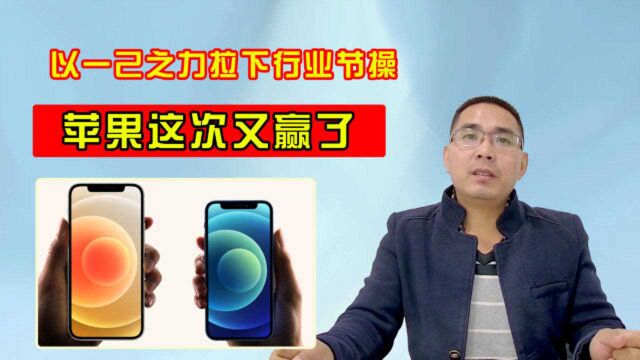 以一己之力拉下行业节操,iPhone12依然预售火爆,苹果这次又赢了