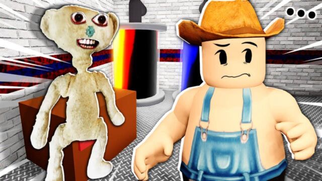 Roblox怪物小熊模拟器:万圣节被诅咒小熊追击!咯咯多解说