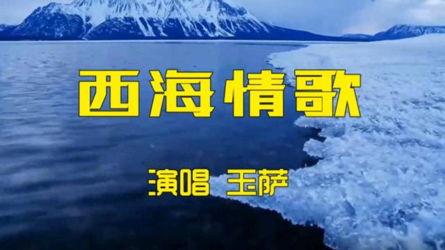 这位混血女歌手玉萨演唱的《西海情歌》别有风味,一点都不比刀郎差