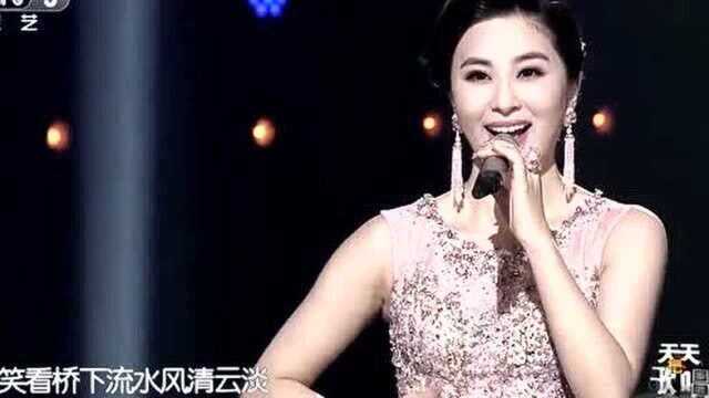 伊丽媛现场演唱《又忆江南》,歌声唯美,温婉动人!