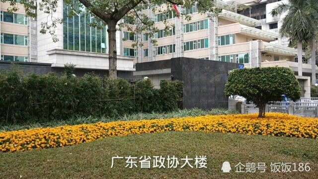 实拍广东省政协办公大楼,看上去很低调,安保级别很高!