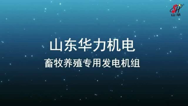 华力养殖用发电机组,为畜牧养殖业提供优质电力解决方案