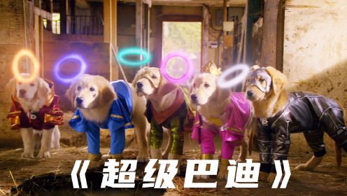 喜剧电影：5只狗狗意外获得外星圆环，拥有了5种不同的超能力，成为超级英雄！#电影HOT大赛# 超级巴迪