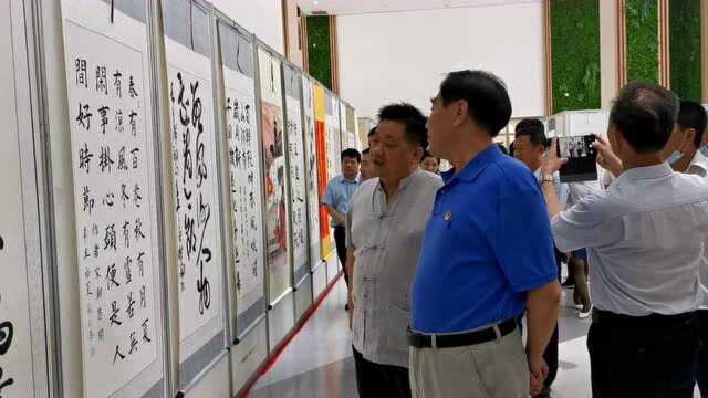 展期14天!德州经开区庆祝建党100周年书画摄影展开幕