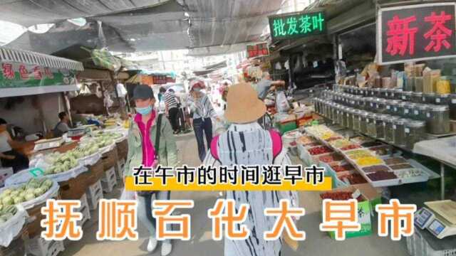 中午12点到抚顺第一大早市(石化早市)去逛一逛,都买啥?多钱?