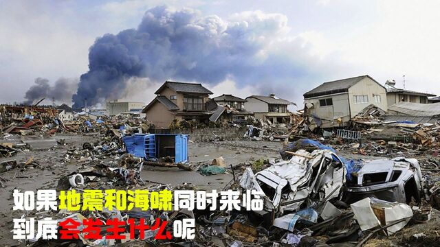 如果地震和海啸同时来临到底会发生什么呢?#“知识抢先知”征稿大赛#