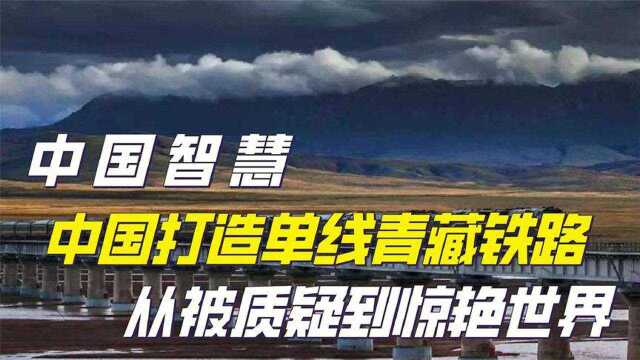 打造单线铁路,国外纷纷称赞我们的智慧,从被质疑到惊艳世界!