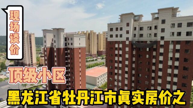 黑龙江省牡丹江市真实房价之,顶级小区拎包入住现场谈价