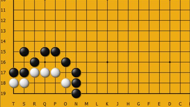 黒先,白角并未活净,但黑棋的手段在哪呢?