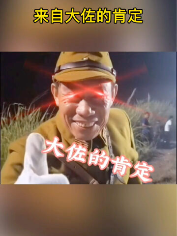 来自大佐的肯定!